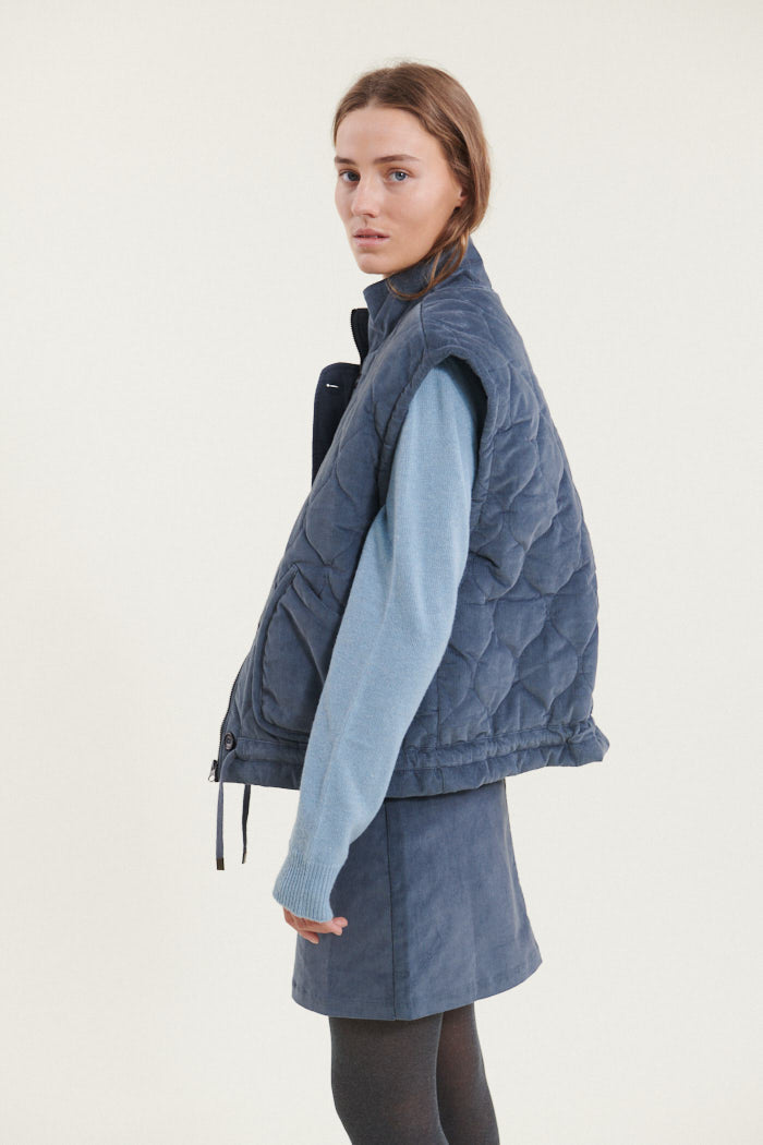 Basic Apparel Jeny Vest Veste 736 Stormy Weather